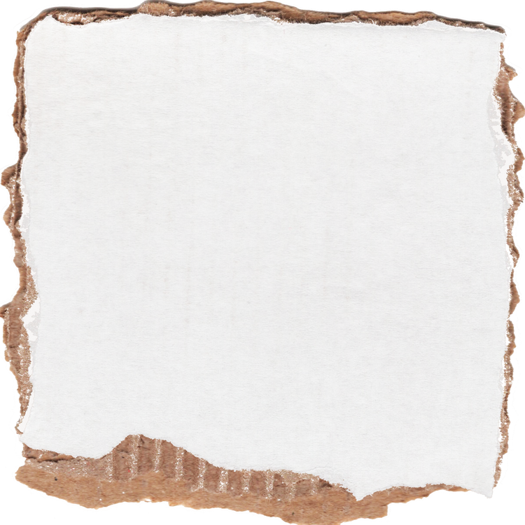 Scrapbook Cutout White Cardboard Paper